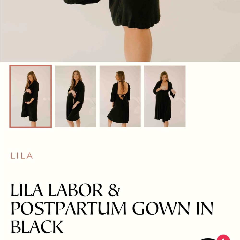 Lila Birthing Gown